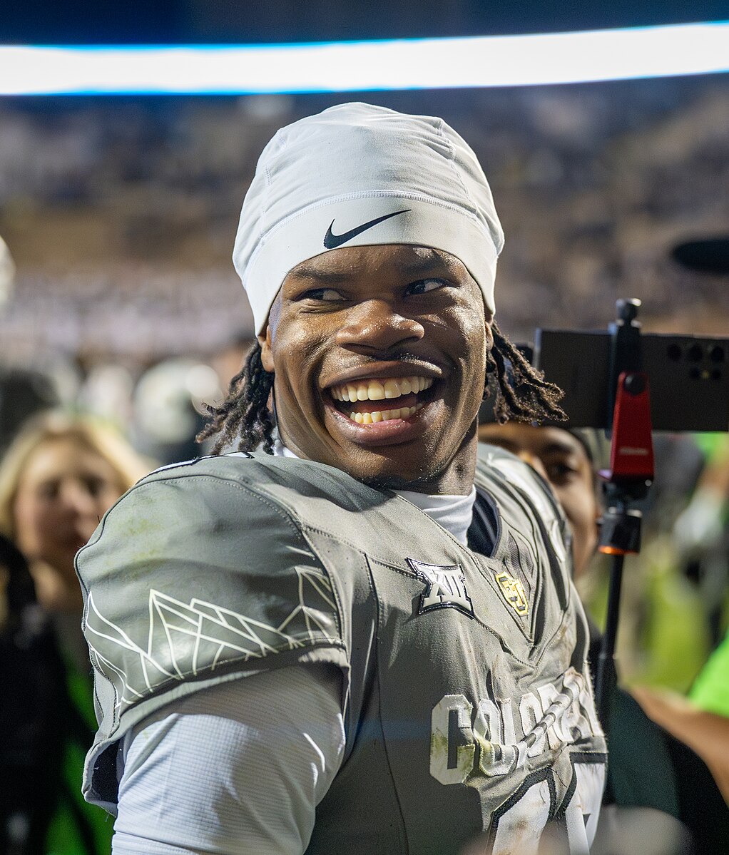 Jacksonville Jaguars' second overall pick, Travis Hunter.